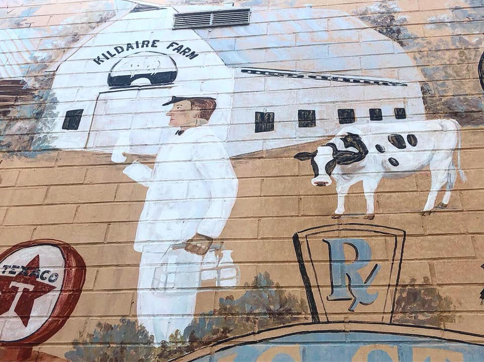 Kildaire Farm section of mural