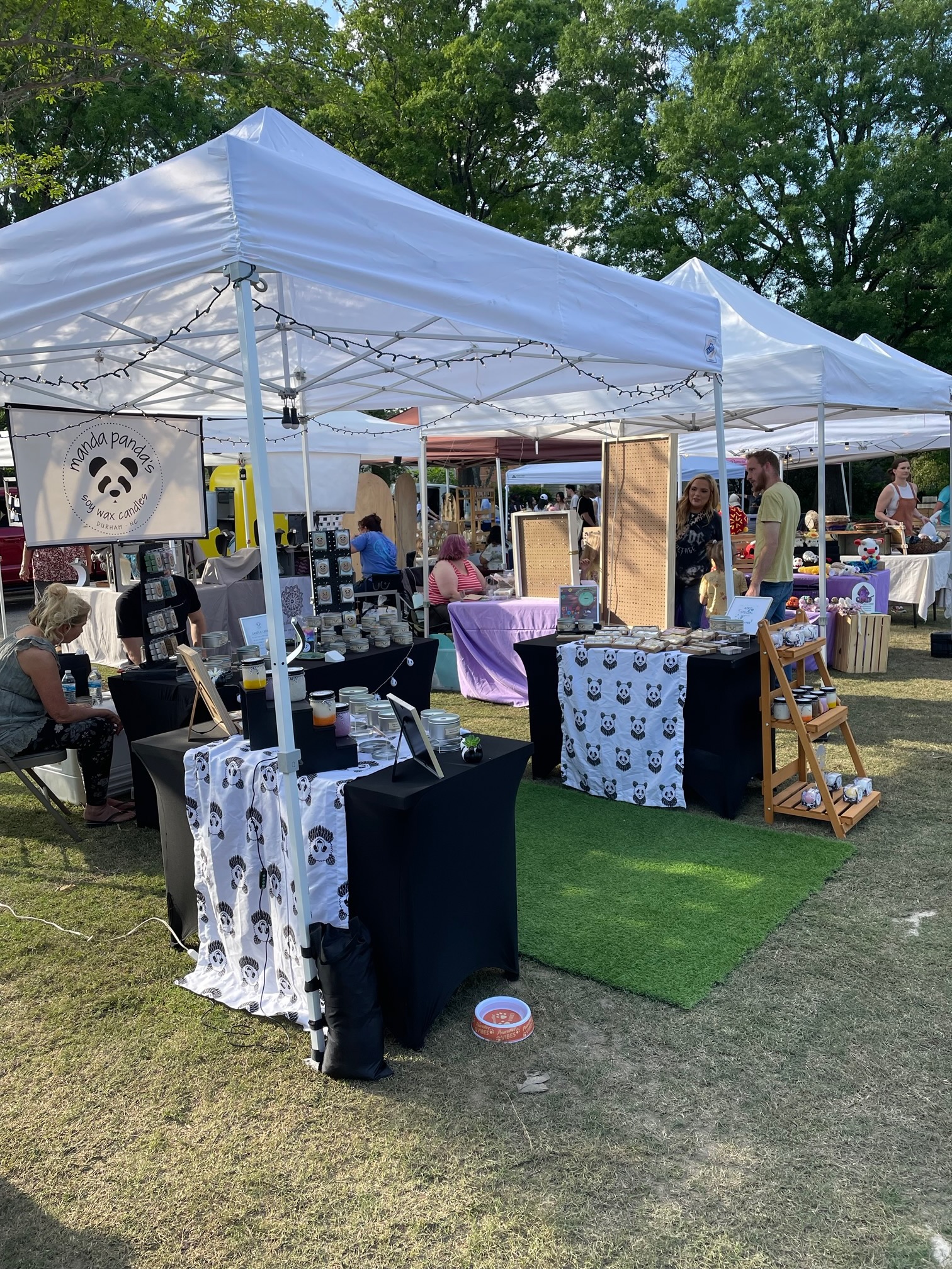 A perfect night, and market, in Downtown Cary Downtown Cary, NC